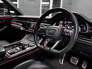 Used 2021 Audi Q7 Black Edition Orca Black Metallic - Interior and Exterior details 18