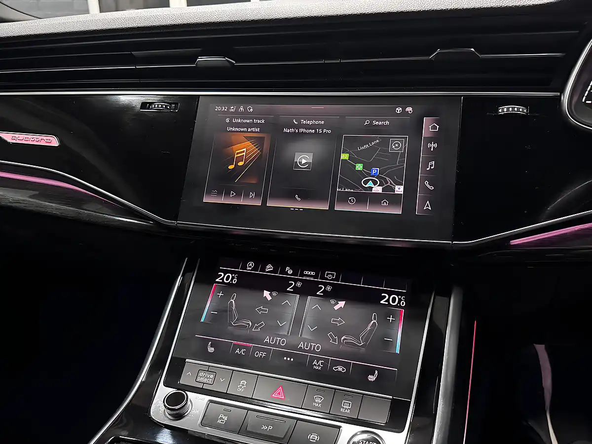 Used 2021 Audi Q7 Black Edition Orca Black Metallic - Interior and Exterior details 19