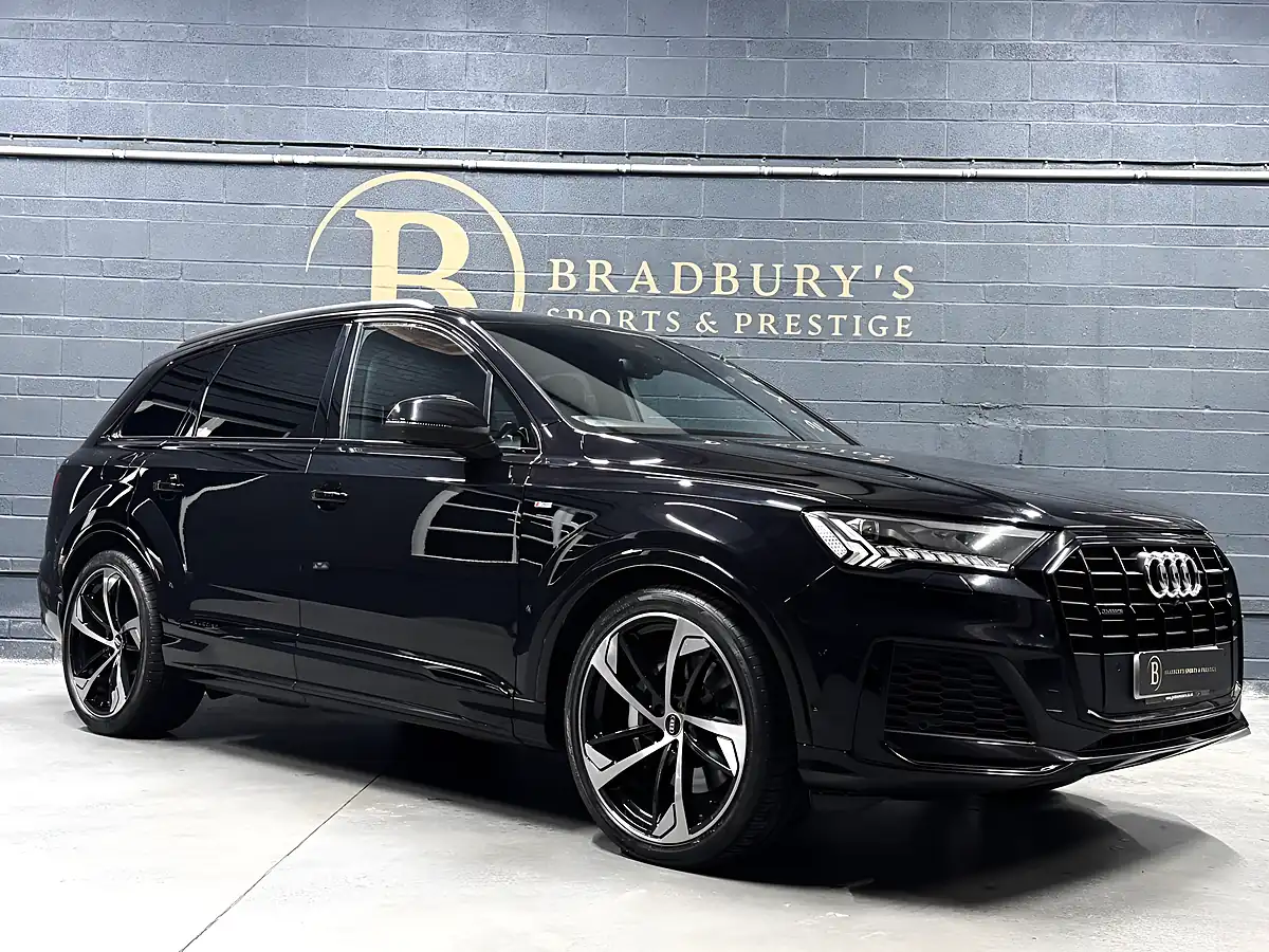 Used 2021 Audi Q7 Black Edition Orca Black Metallic - Interior and Exterior details 2
