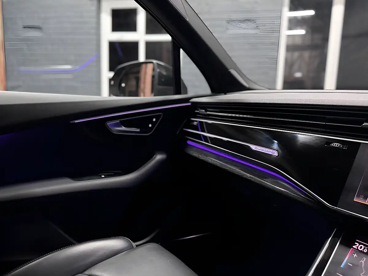 Used 2021 Audi Q7 Black Edition Orca Black Metallic - Interior and Exterior details 20