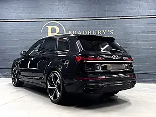 Used 2021 Audi Q7 Black Edition Orca Black Metallic - Interior and Exterior details 5