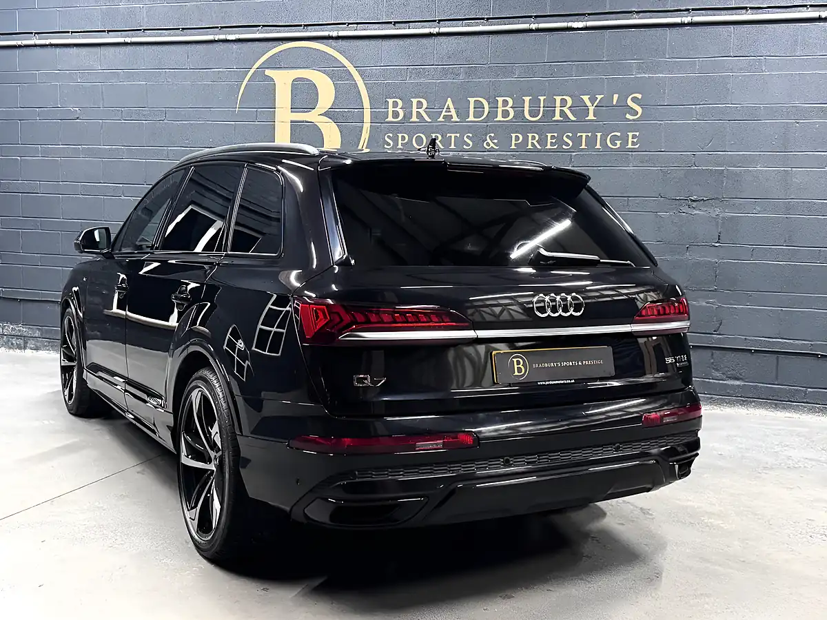 Used 2021 Audi Q7 Black Edition Orca Black Metallic - Interior and Exterior details 6