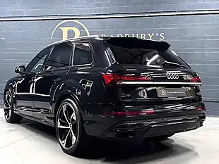 Used 2021 Audi Q7 Black Edition Orca Black Metallic - Interior and Exterior details 7