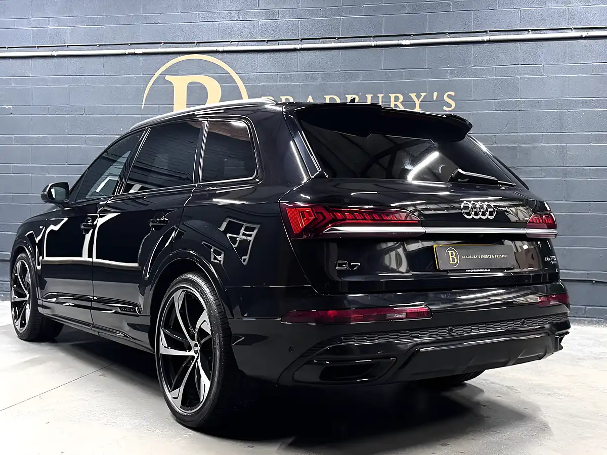Used 2021 Audi Q7 Black Edition Orca Black Metallic - Interior and Exterior details 7