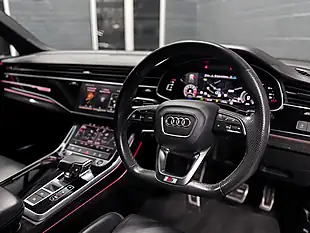 Used 2021 Audi Q7 Black Edition Orca Black Metallic - Interior and Exterior details 8
