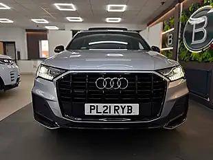 Used 2021 Audi Q7 Quattro S Line Silver - Interior and Exterior details 4