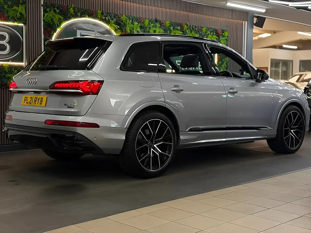 Used 2021 Audi Q7 Quattro S Line Silver - Interior and Exterior details 8