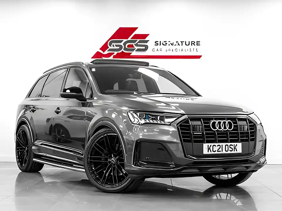 Used 2021 Audi Q7 Vorsprung Daytona Grey - Interior and Exterior details 20