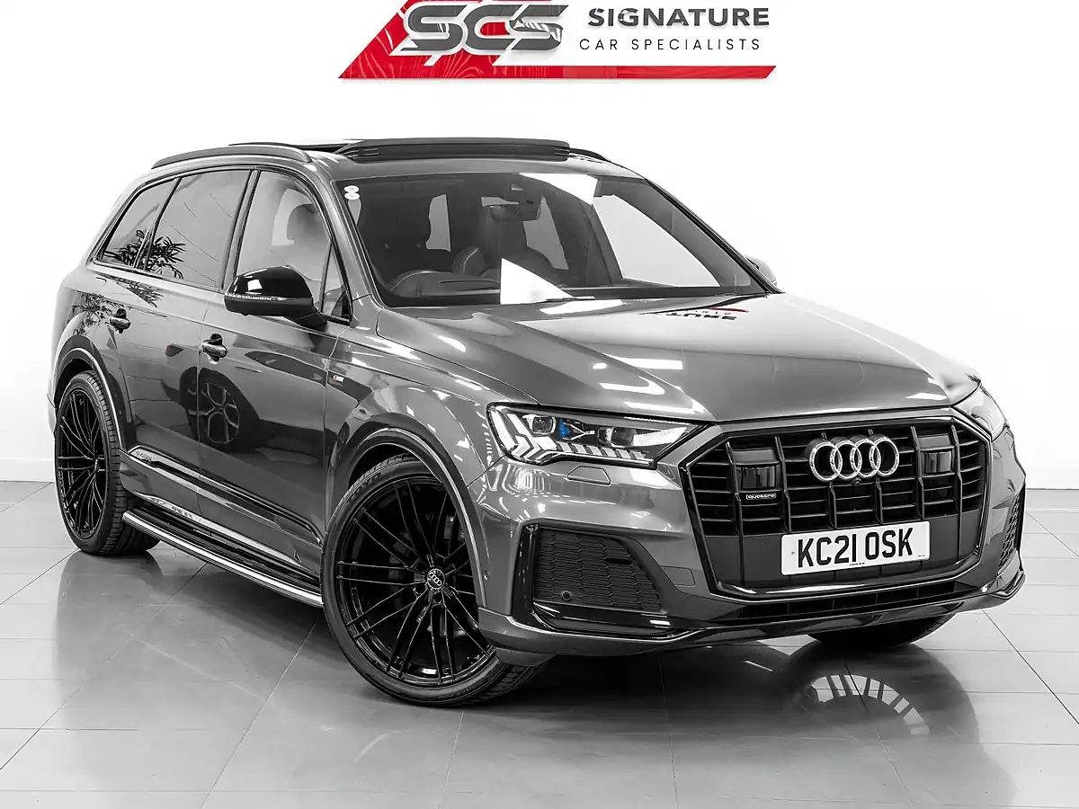 Used 2021 Audi Q7 Vorsprung Daytona Grey - Interior and Exterior details 7