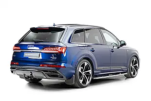 Used 2021 Audi Q7 Vorsprung Navarra Blue - Interior and Exterior details 20