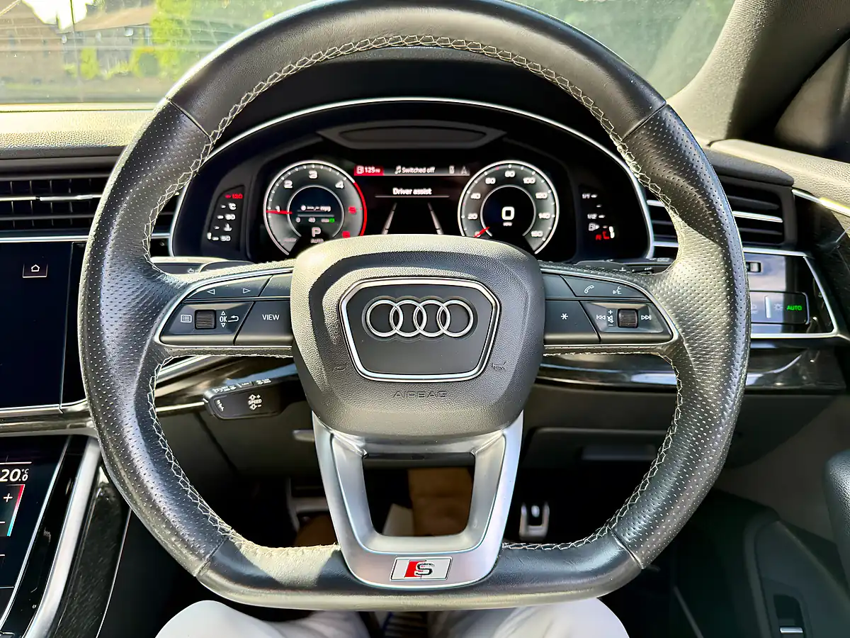 Used 2021 Audi Q8 Black Edition Daytona Grey Pearl Effect - Interior and Exterior details 14