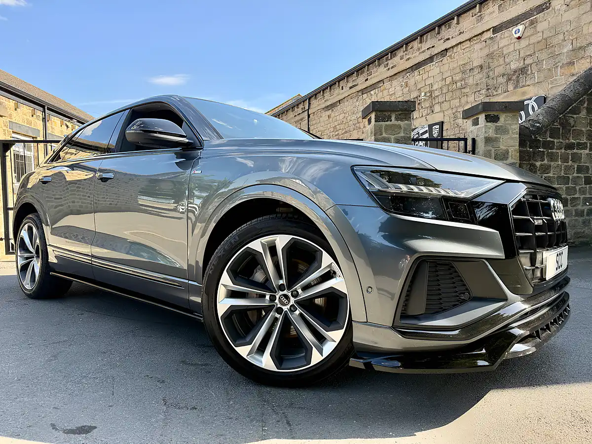 Used 2021 Audi Q8 Black Edition Daytona Grey Pearl Effect - Interior and Exterior details 2