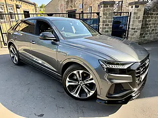 Used 2021 Audi Q8 Black Edition Daytona Grey Pearl Effect - Interior and Exterior details 5