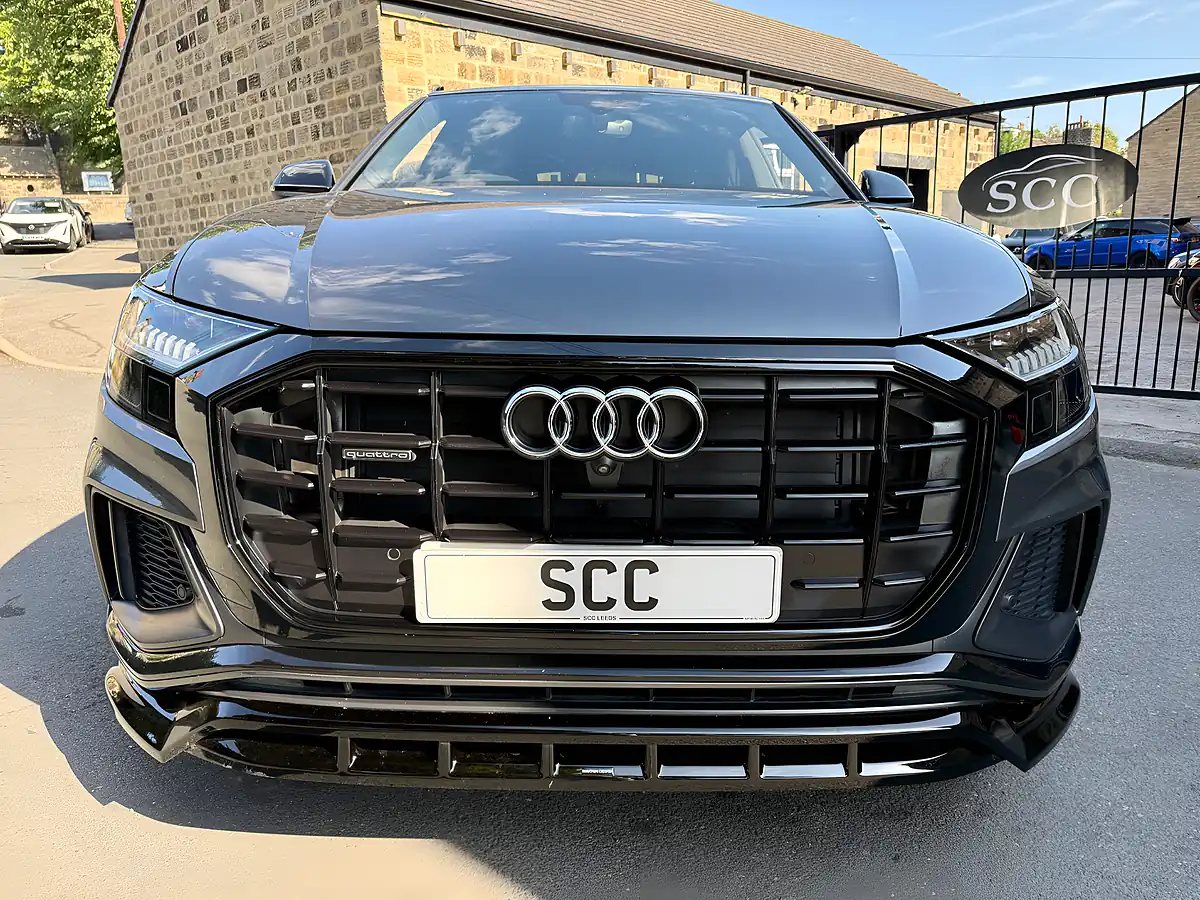 Used 2021 Audi Q8 Black Edition Daytona Grey Pearl Effect - Interior and Exterior details 6