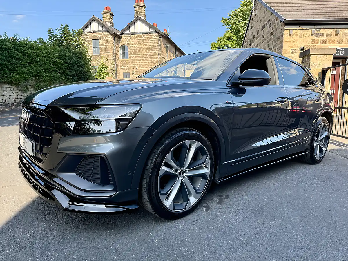 Used 2021 Audi Q8 Black Edition Daytona Grey Pearl Effect - Interior and Exterior details 7