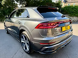 Used 2021 Audi Q8 Black Edition Daytona Grey Pearl Effect - Interior and Exterior details 9