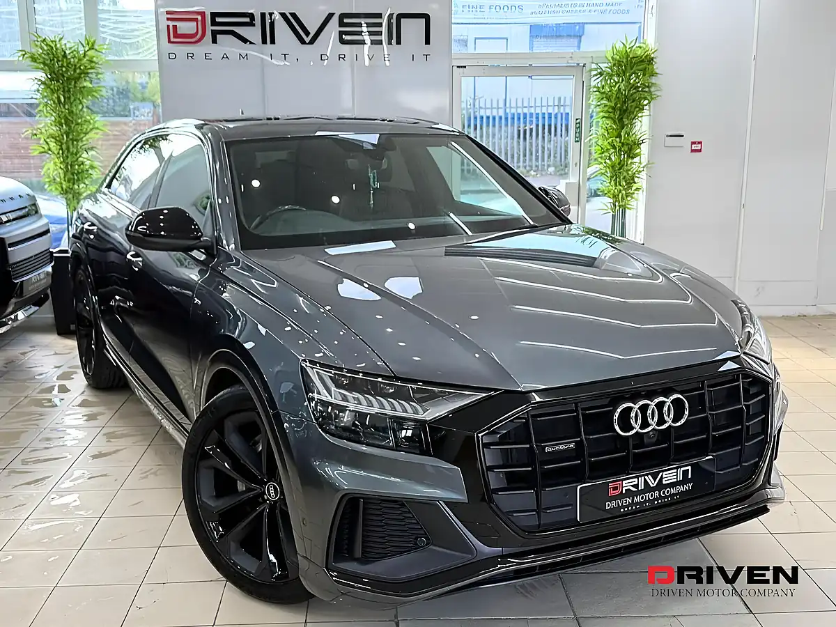 Used 2021 Audi Q8 Black Edition Grey - Interior and Exterior details 7