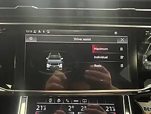 Used 2021 Audi Q8 Black Edition Navarra Blue- Metallic - Interior and Exterior details 17