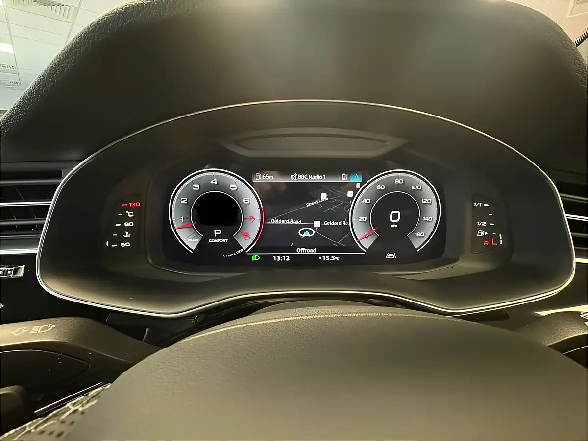 Used 2021 Audi Q8 Black Edition Navarra Blue- Metallic - Interior and Exterior details 9