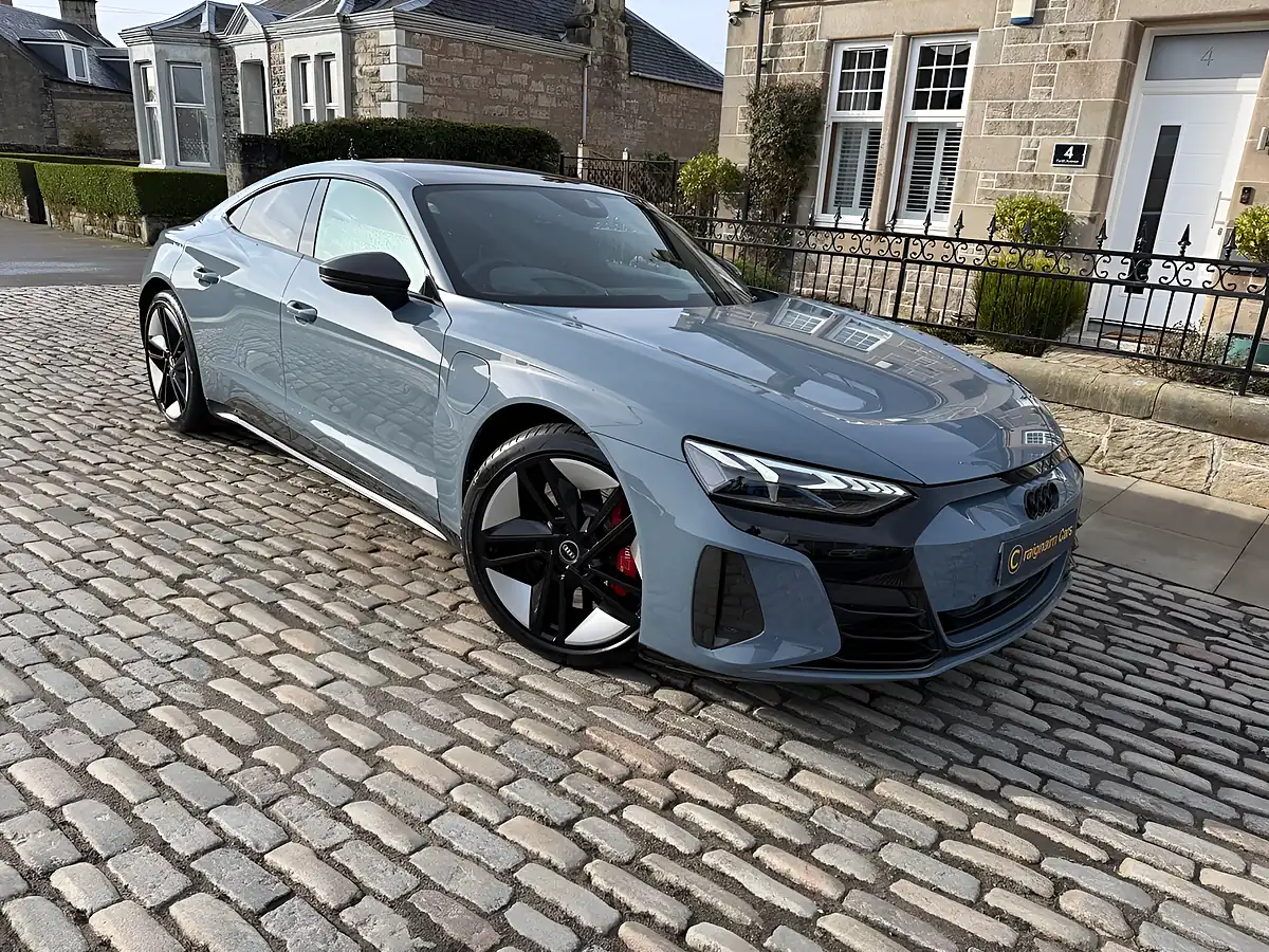 Used 2021 Audi RS E-Tron GT Carbon Black Kemora Grey - Front View