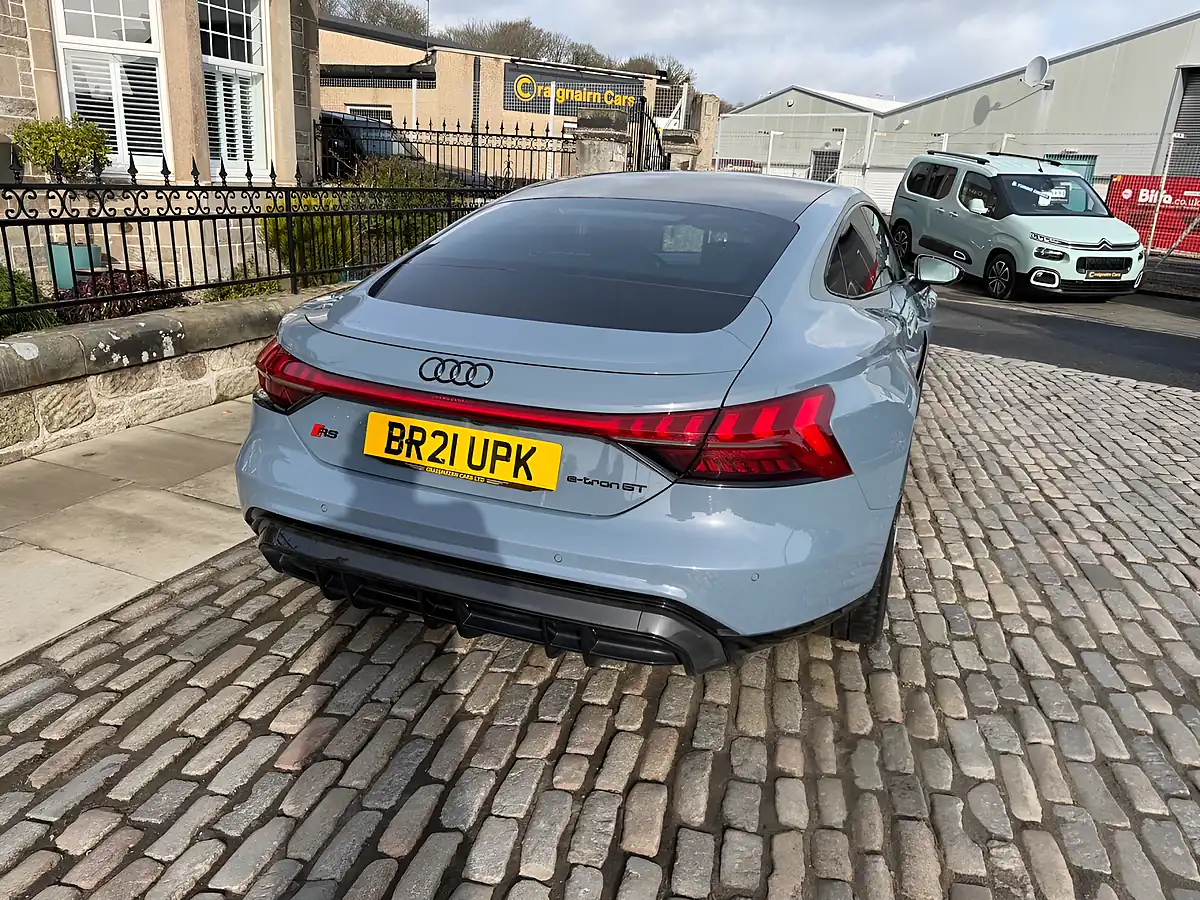 Used 2021 Audi RS E-Tron GT Carbon Black Kemora Grey - Interior and Exterior details 13