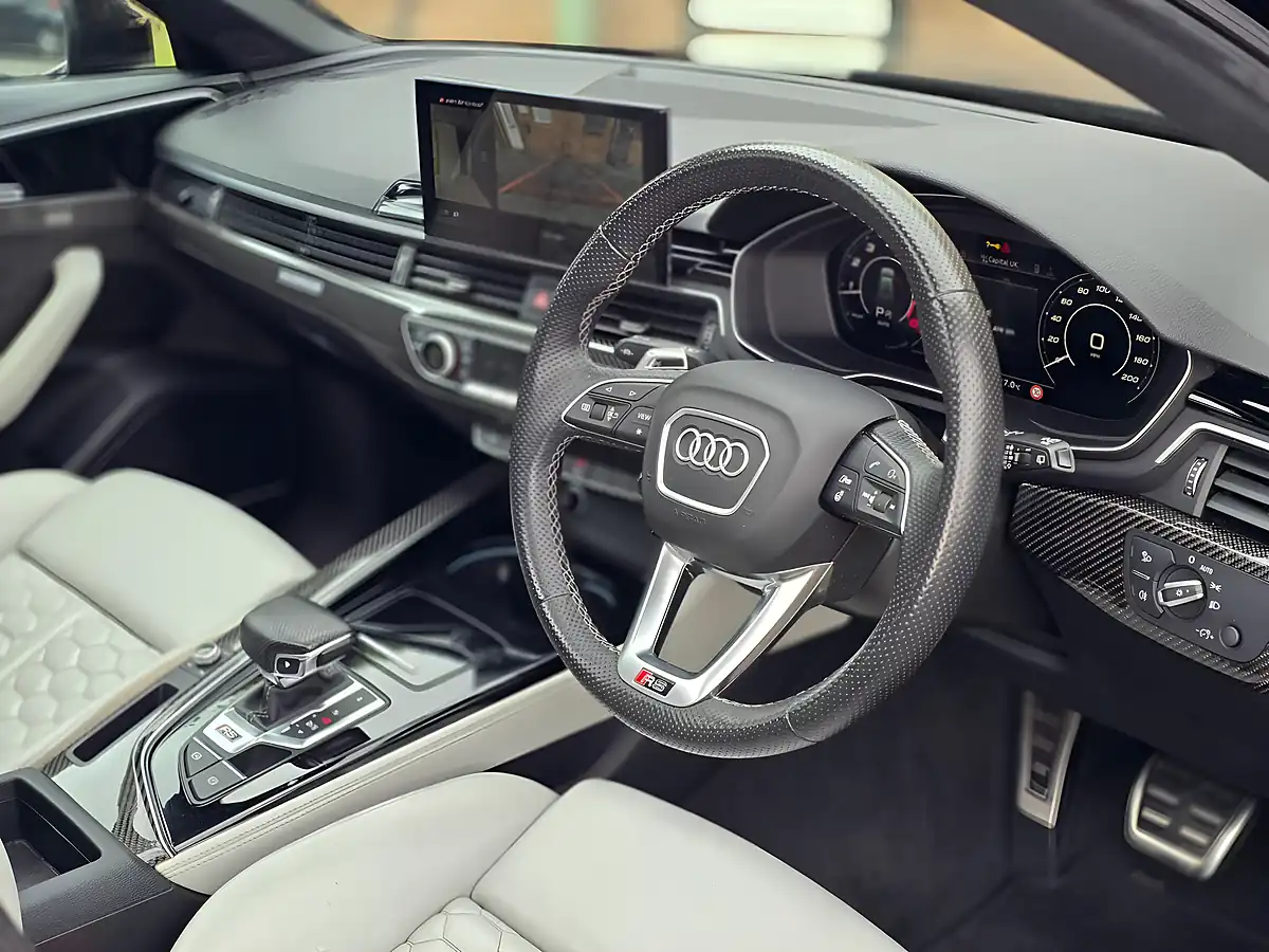 Used 2021 Audi RS4 Avant Carbon Black Black - Interior and Exterior details 6