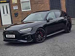 Used 2021 Audi RS4 Avant Carbon Black Black - Interior and Exterior details 8