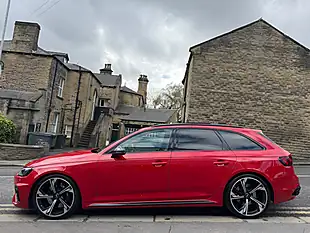 Used 2021 Audi RS4 Avant Red - Interior and Exterior details 10