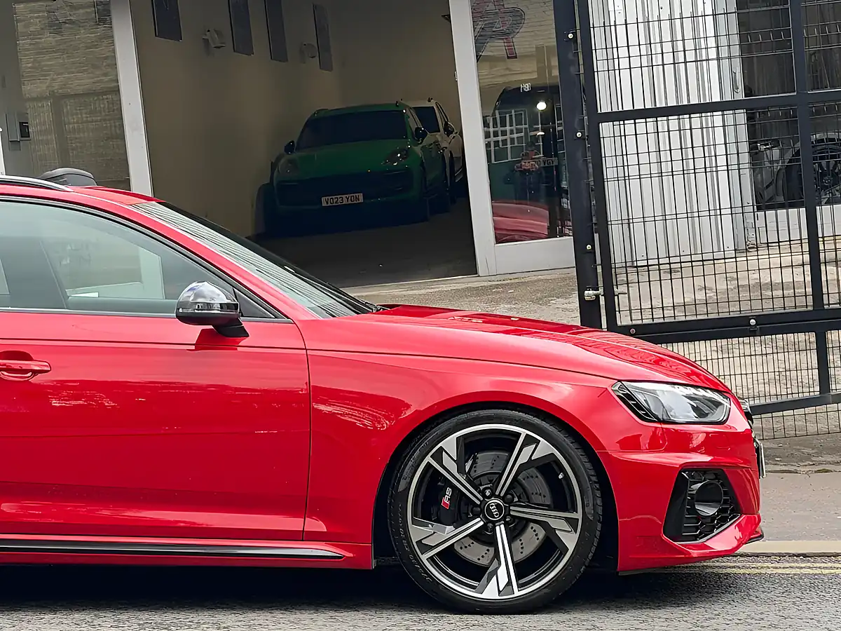 Used 2021 Audi RS4 Avant Red - Interior and Exterior details 11