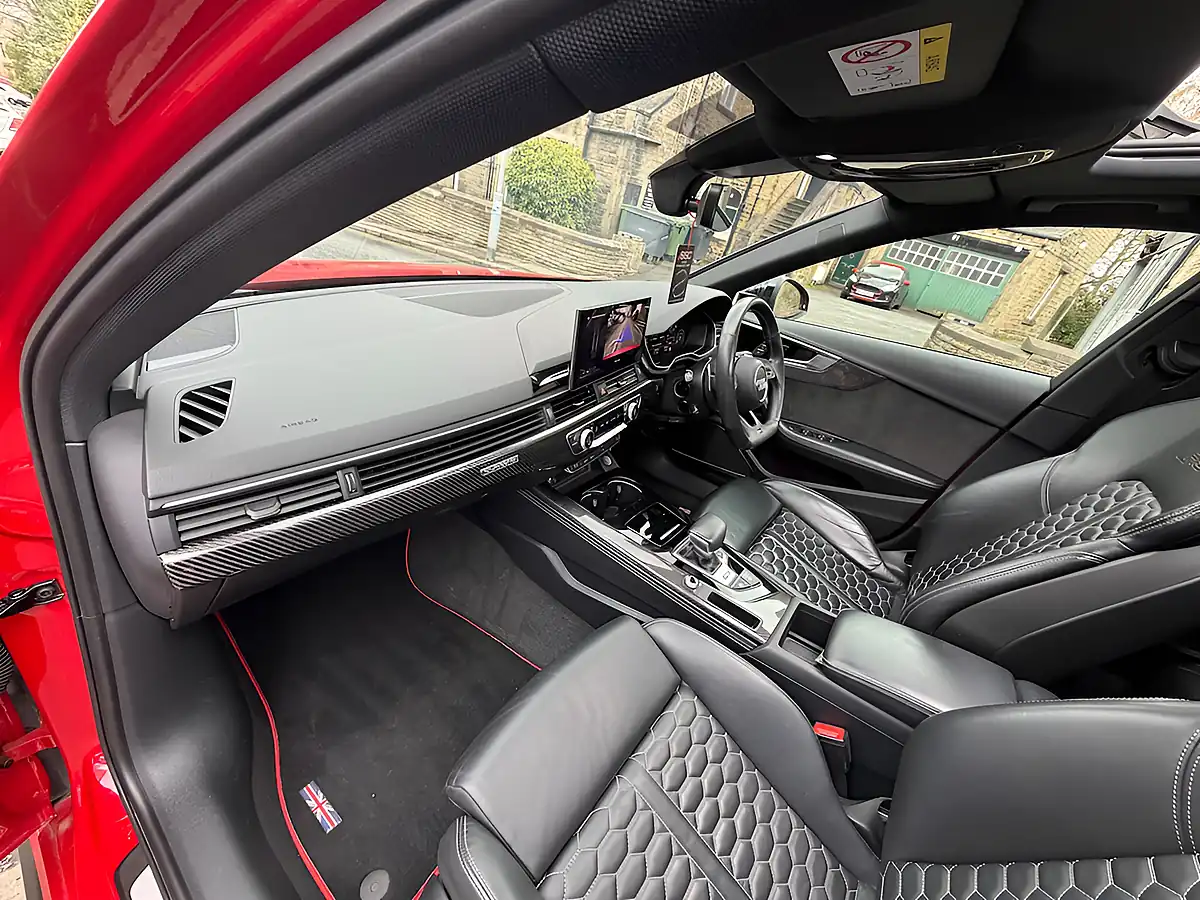 Used 2021 Audi RS4 Avant Red - Interior and Exterior details 12