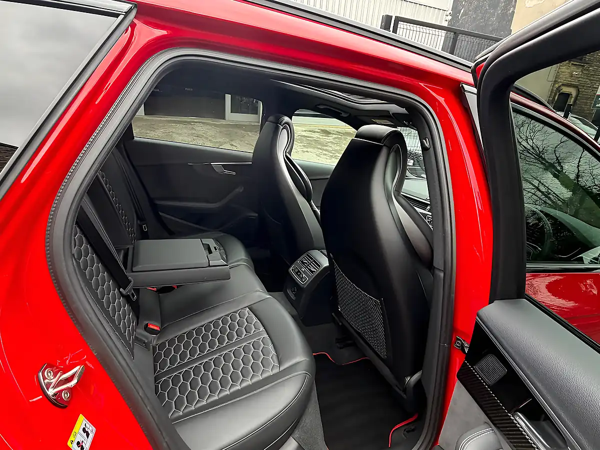 Used 2021 Audi RS4 Avant Red - Interior and Exterior details 14
