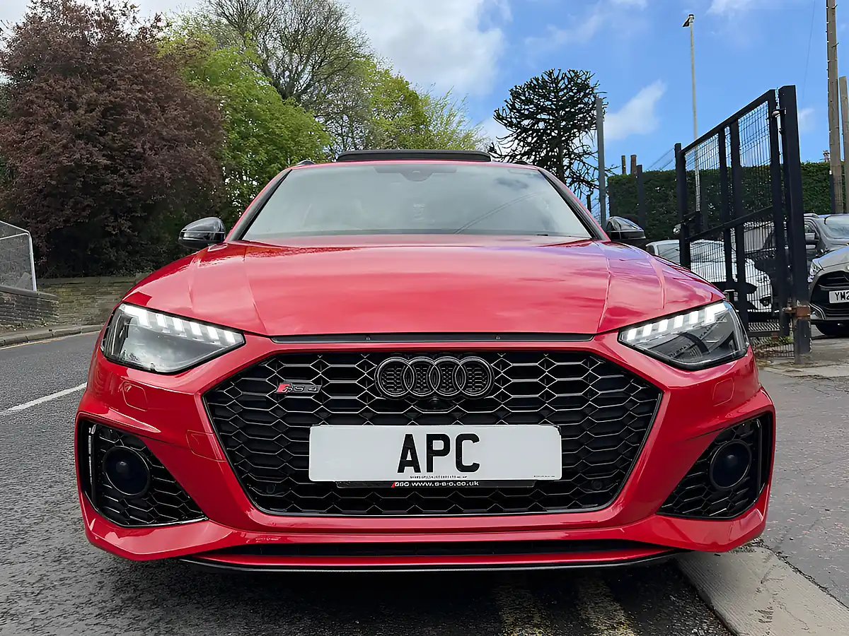 Used 2021 Audi RS4 Avant Red - Interior and Exterior details 2
