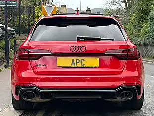 Used 2021 Audi RS4 Avant Red - Interior and Exterior details 5