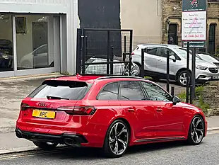 Used 2021 Audi RS4 Avant Red - Interior and Exterior details 6