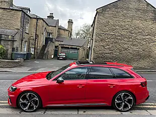 Used 2021 Audi RS4 Avant Red - Interior and Exterior details 9