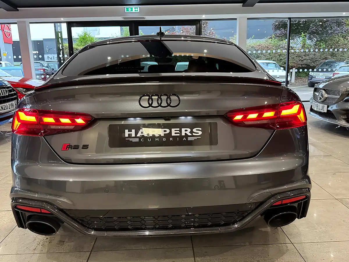 Used 2021 Audi RS5 Carbon Black Sportback Grey - Interior and Exterior details 9