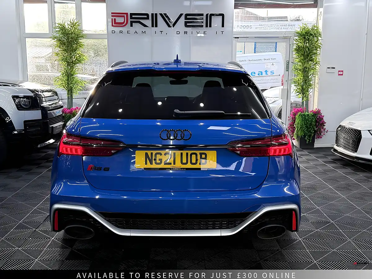 Used 2021 Audi RS6 Avant Nogaro Edition Blue - Interior and Exterior details 10