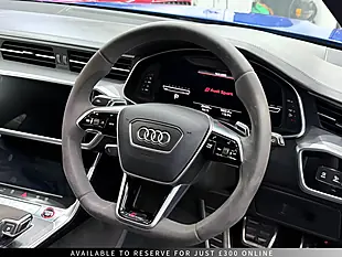 Used 2021 Audi RS6 Avant Nogaro Edition Blue - Interior and Exterior details 17