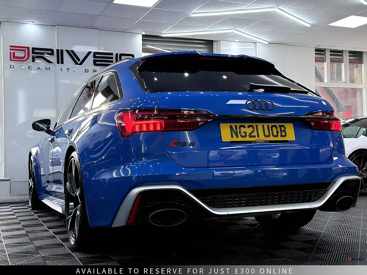 Used 2021 Audi RS6 Avant Nogaro Edition Blue - Interior and Exterior details 2