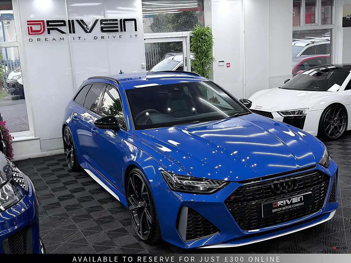 Used 2021 Audi RS6 Avant Nogaro Edition Blue - Interior and Exterior details 6