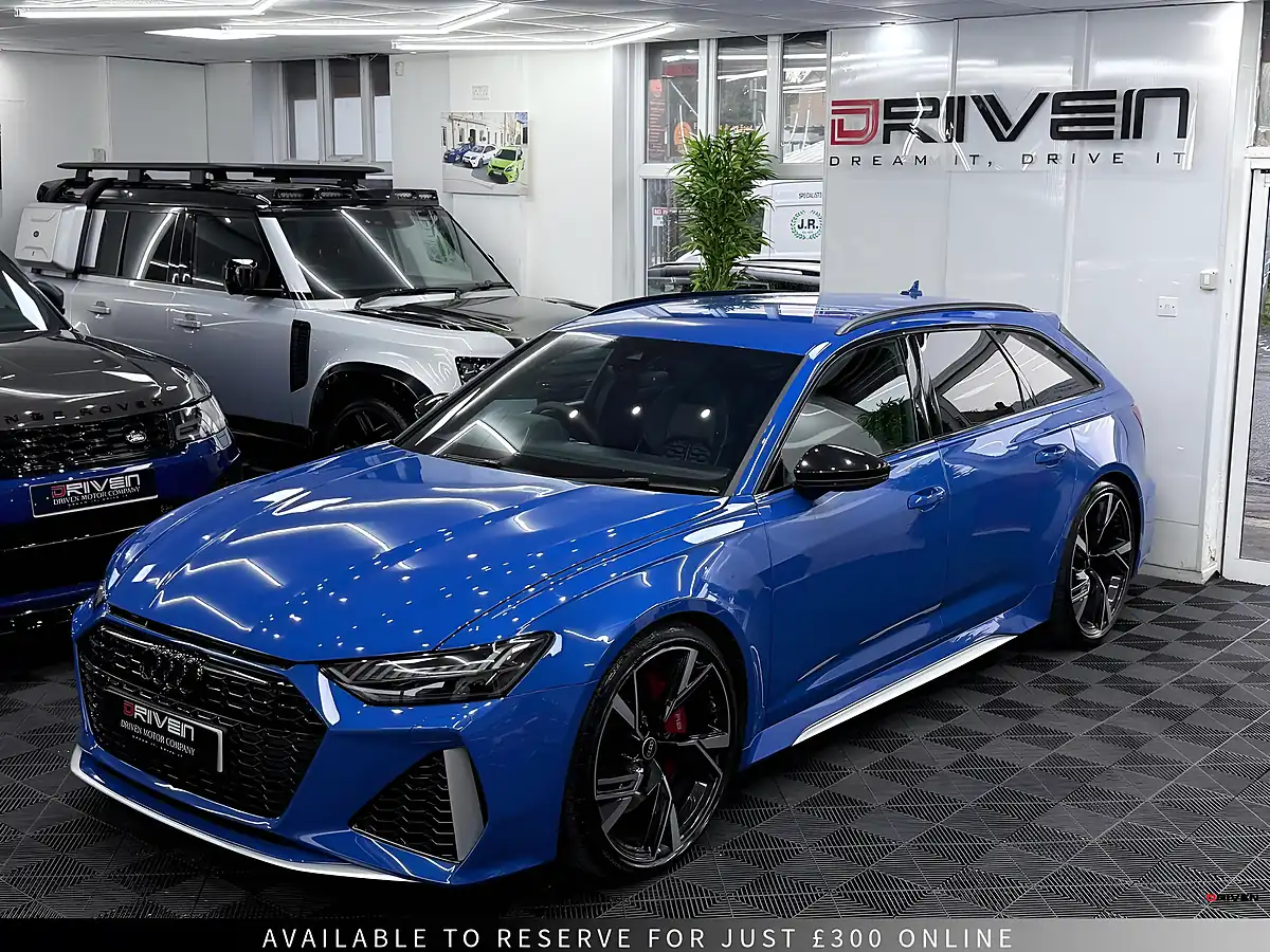 Used 2021 Audi RS6 Avant Nogaro Edition Blue - Interior and Exterior details 7