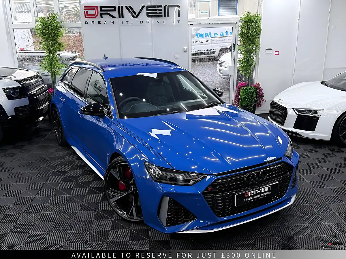 Used 2021 Audi RS6 Avant Nogaro Edition Blue - Interior and Exterior details 8