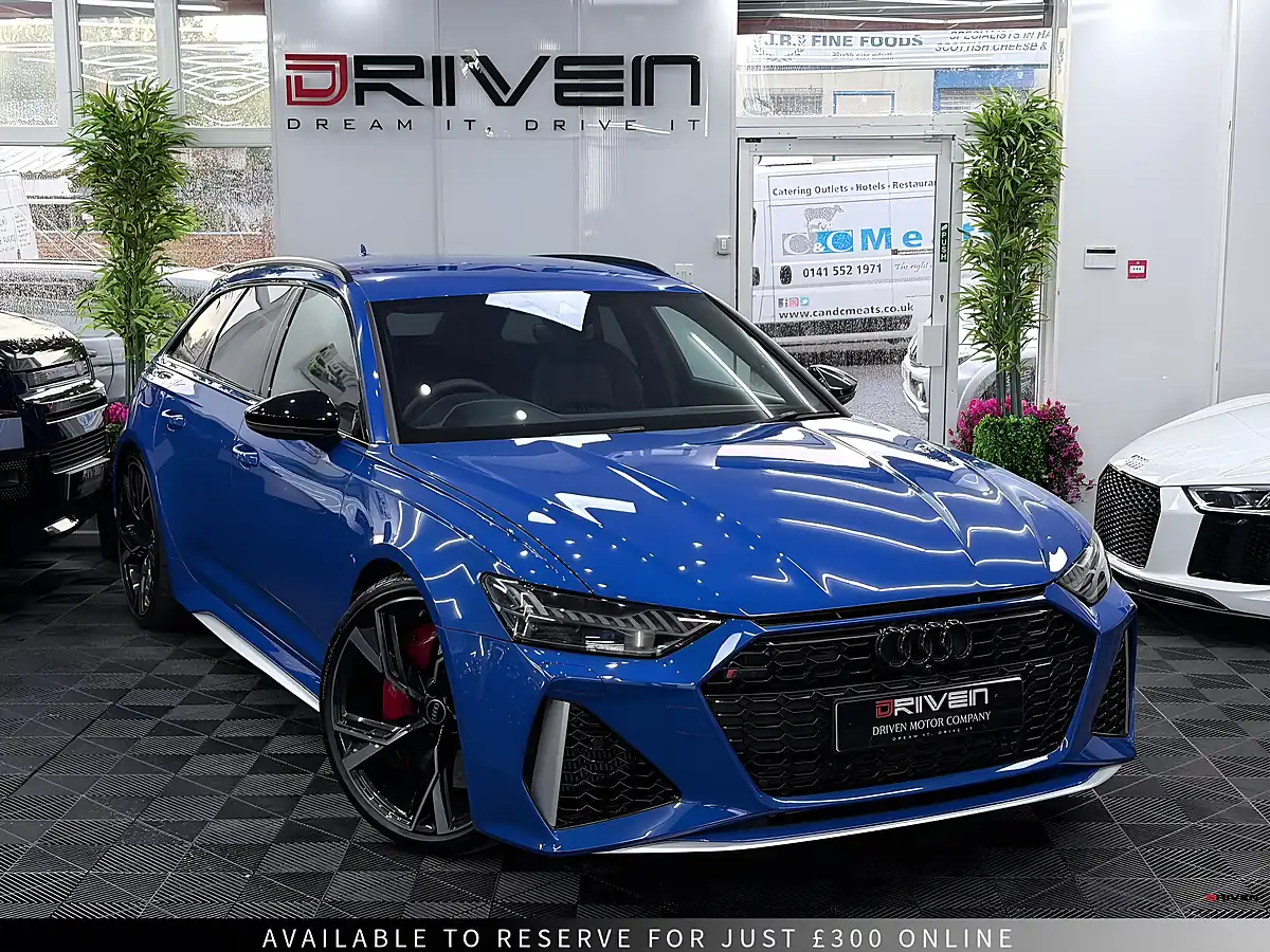 Used 2021 Audi RS6 Avant Nogaro Edition Blue - Interior and Exterior details 9