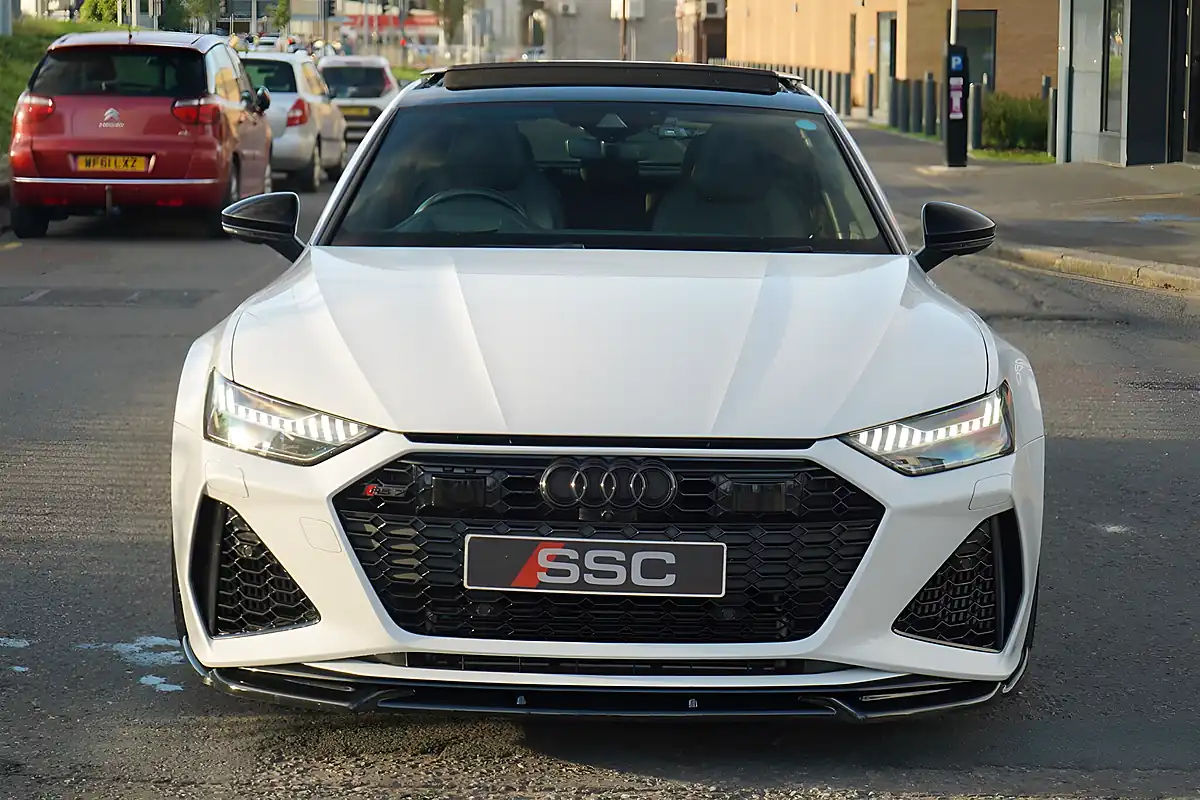 Used 2021 Audi RS7 Vorsprung White - Interior and Exterior details 5