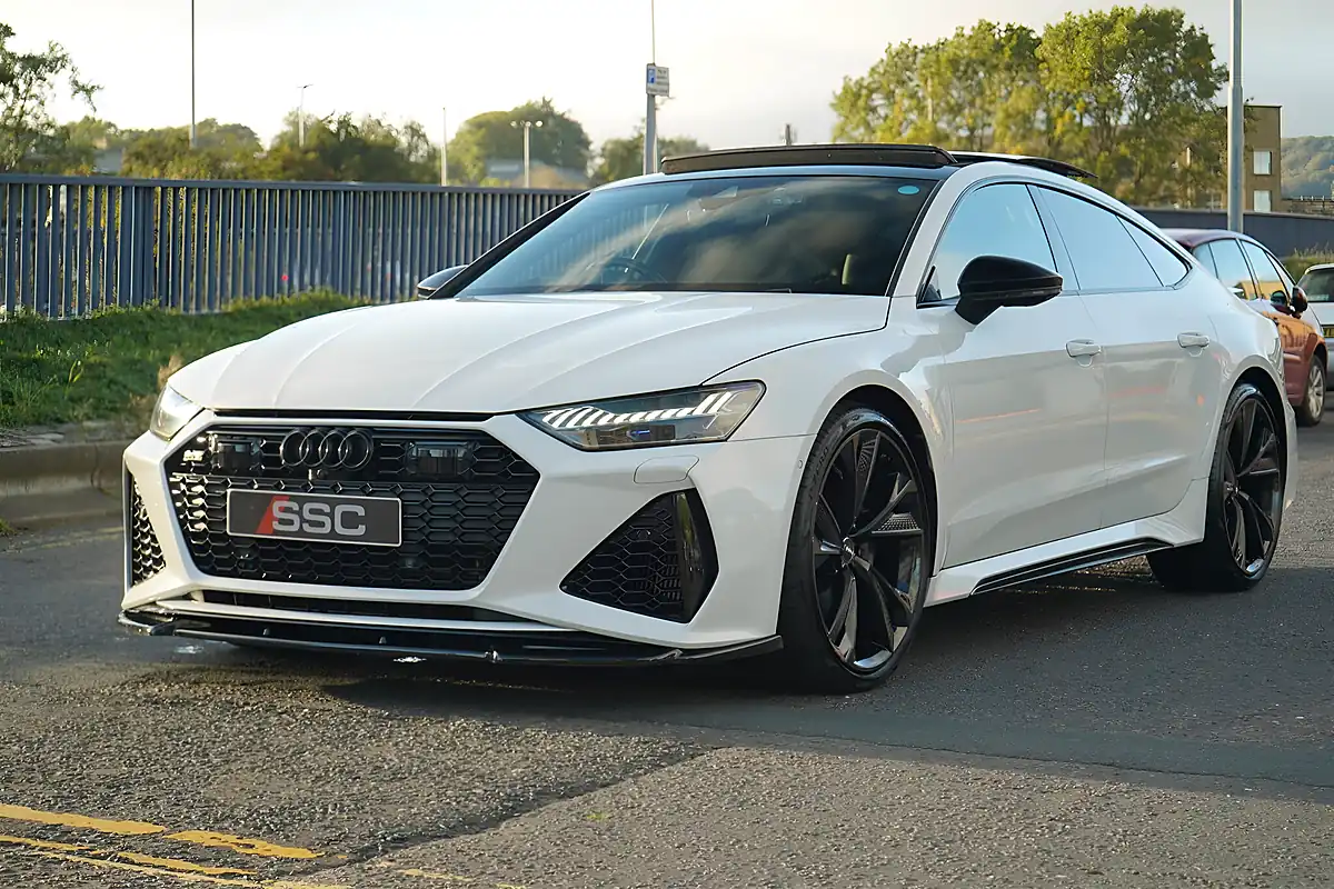 Used 2021 Audi RS7 Vorsprung White - Interior and Exterior details 6
