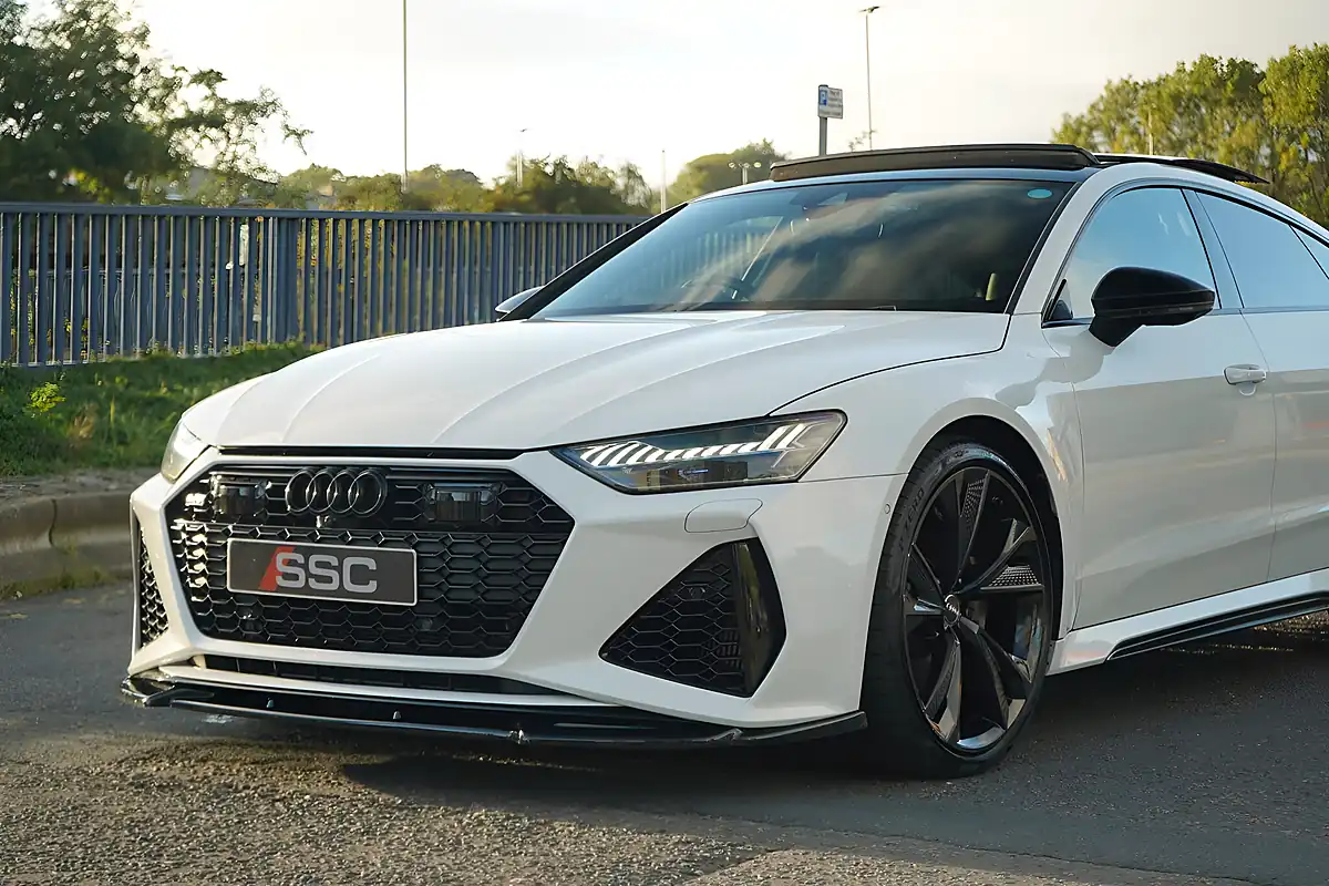 Used 2021 Audi RS7 Vorsprung White - Interior and Exterior details 7