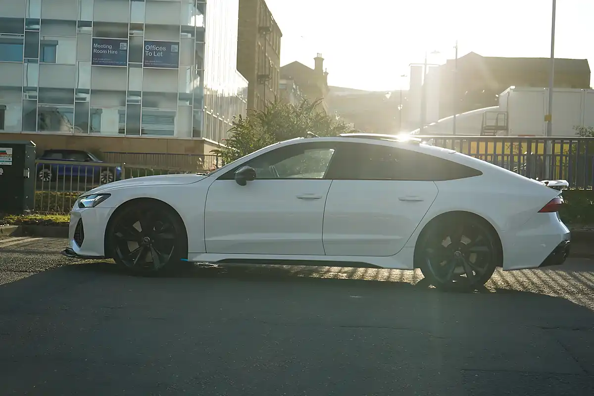 Used 2021 Audi RS7 Vorsprung White - Interior and Exterior details 8
