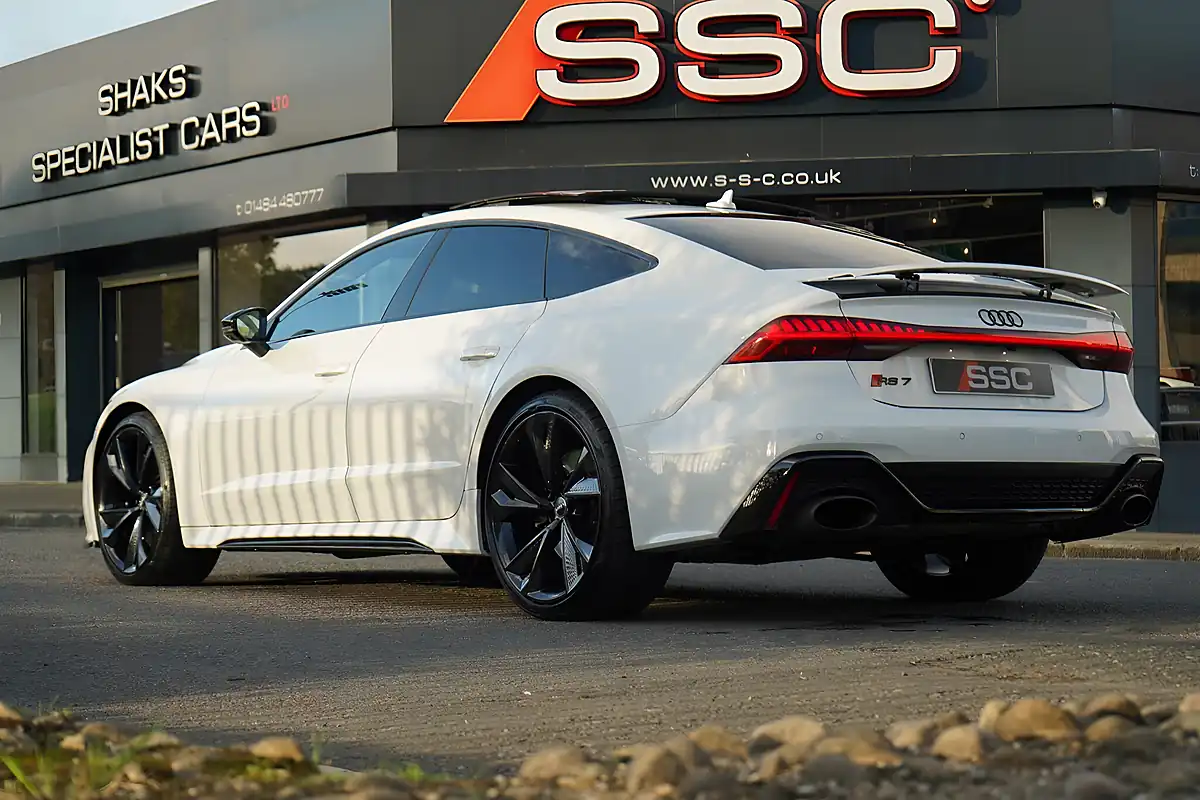 Used 2021 Audi RS7 Vorsprung White - Interior and Exterior details 9