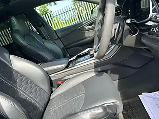 Used 2021 Audi RSQ8 Carbon Black Blue - Interior and Exterior details 13