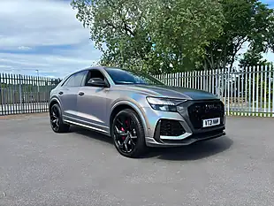 Used 2021 Audi RSQ8 Carbon Black Blue - Interior and Exterior details 2